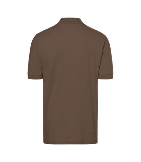 Polo Classic Homme Marron James And Nicholson