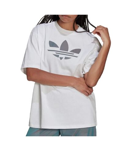 T-shirt Blanc Femme Adidas H35894 - 34