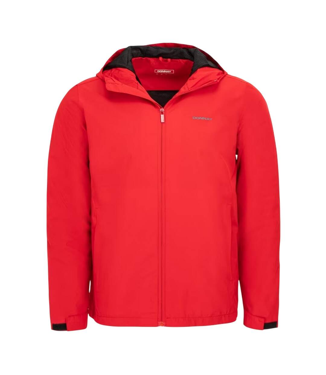 Mens Lightweight Hooded Jacket Red Donnay-1