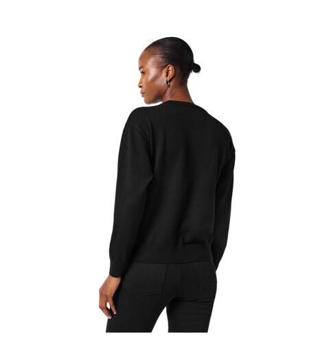 Sweat Manches Longues Motif/style Embelli Femme Noir Karl Lagerfeld