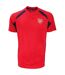 Arsenal FC - T-shirt de sport officiel - Homme (Rouge/Noir) - UTSG2678