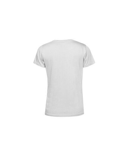 B&C T-shirt à manches courtes biologique E150 pour femmes/femmes (Blanc) - UTBC4774