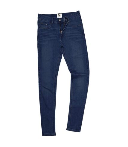 So Denim Womens/Ladies Lara Skinny Jeans (Dark Wash/Blue) - UTPC6805