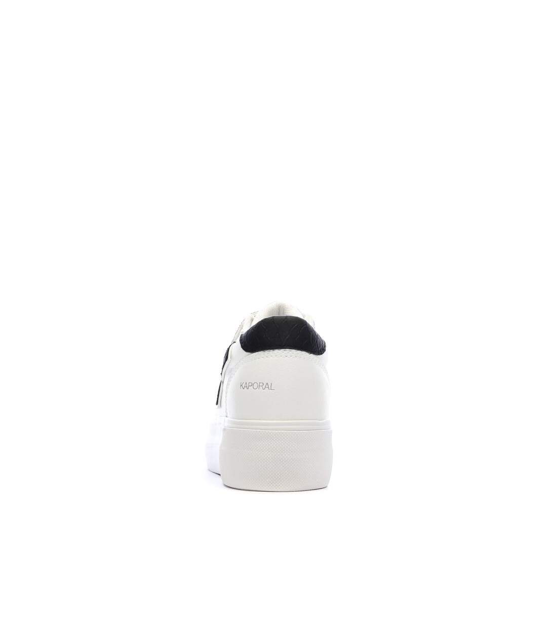Baskets blanche plateforme femme kaporal clovia-3