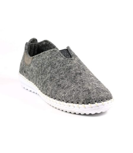 Chaussons colette femme gris Lunar