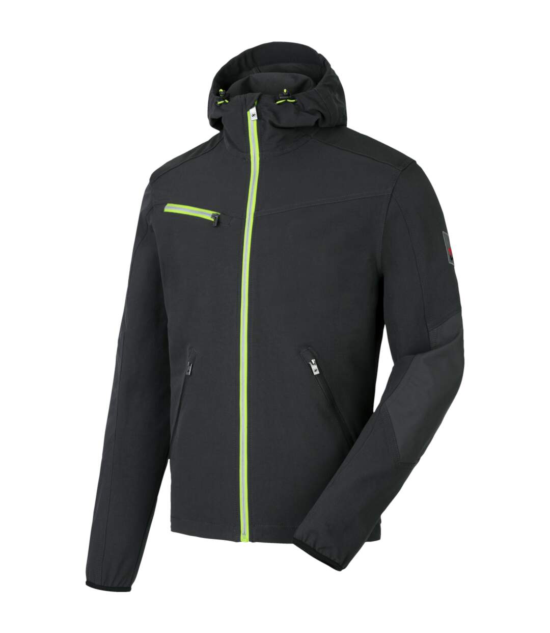 Softshell de travail Stretch Evolution Würth MODYF Anthracite/Lime-1