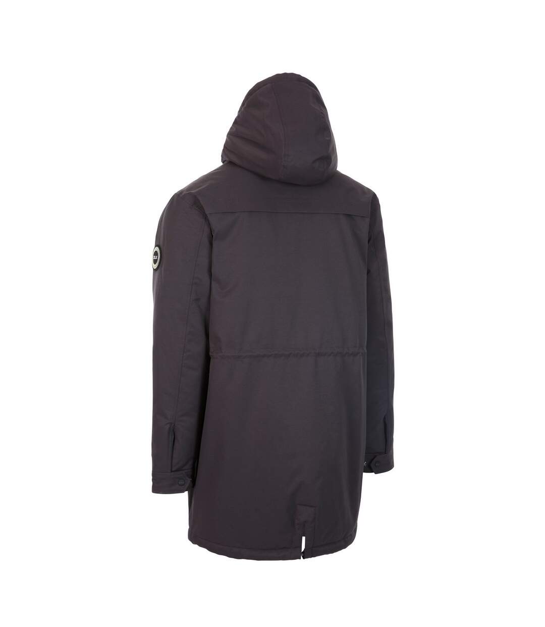 Mens Caleb Dlx Waterproof Jacket Dark Grey Trespass-2