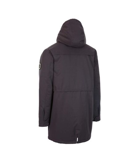 Mens Caleb Dlx Waterproof Jacket Dark Grey Trespass