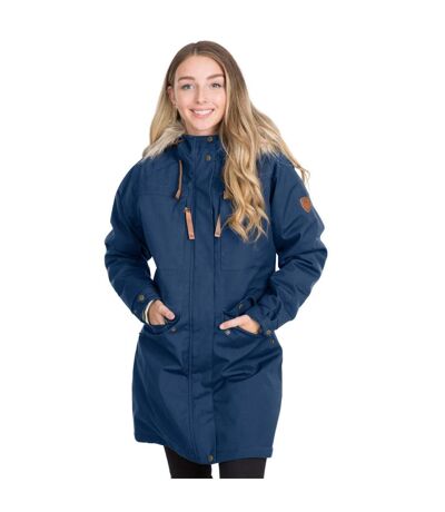 Womens/ladies Faithful Waterproof Jacket Navy Trespass