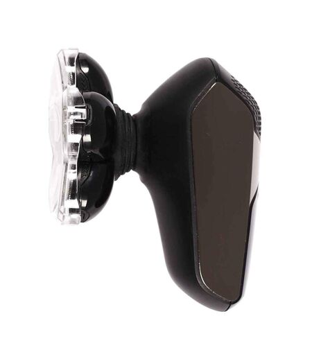 Rasoir avec 6 Têtes Flottantes USB 10cm Noir