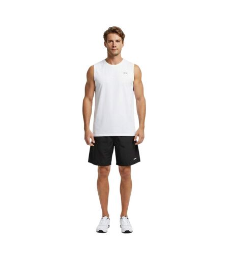 Mens Logo Shorts Black Slazenger