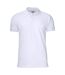 Mens Surf Pro Rsx Polo Shirt White Printer-2