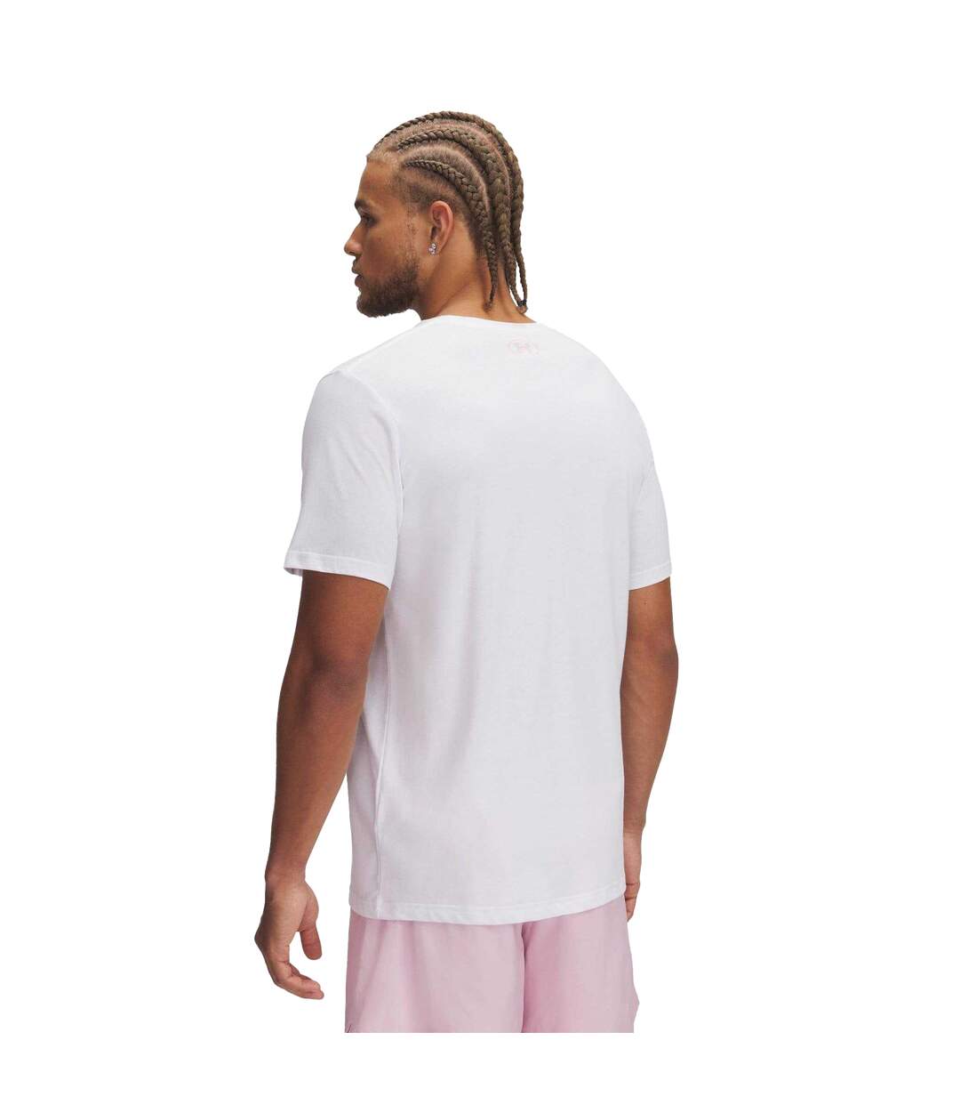 Mens Foundation Updates Gl Short-sleeved T-shirt White Under Armour-4