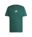 Mens Pizza Cotton T-shirt Green Adidas-2