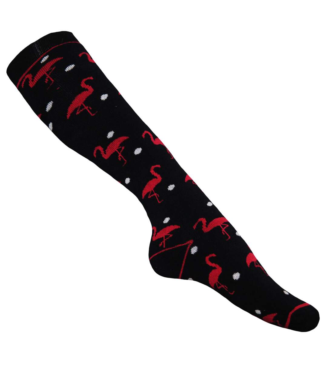 Chaussettes hyperwarm femme noir / rouge unbranded-1