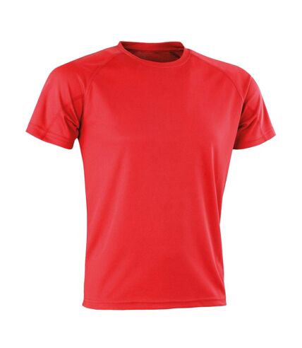 Spiro Mens Aircool T-Shirt (Red) - UTPC3166