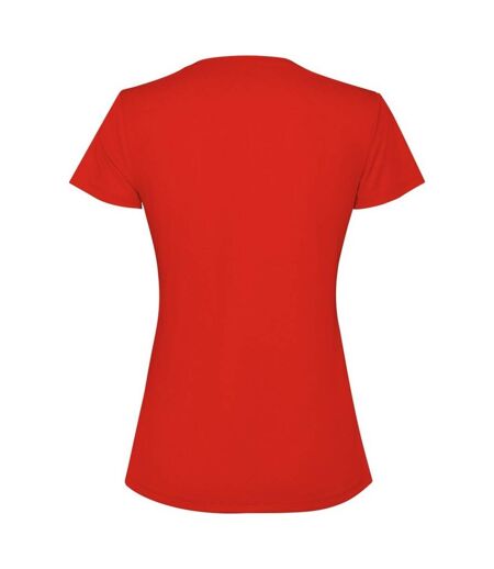 Womens/ladies Estoril Short-sleeved T-shirt Red Roly