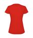 Womens/ladies Estoril Short-sleeved T-shirt Red Roly-2