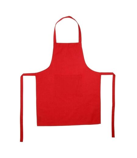 Tablier de Cuisine Coton 80cm Rouge