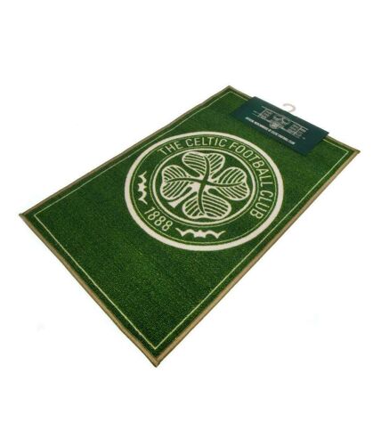 Celtic FC Crest Area Rug (Green/Cream) (One Size) - UTBS2699