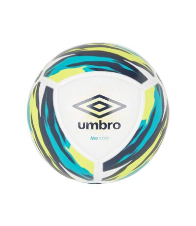 Umbro - Ballon de foot NEO ELITE (Blanc / Bleu violacé / Vert néon) (Taille 5) - UTUO153