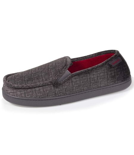 Isotoner Chaussons Mocassins homme velour ultra doux