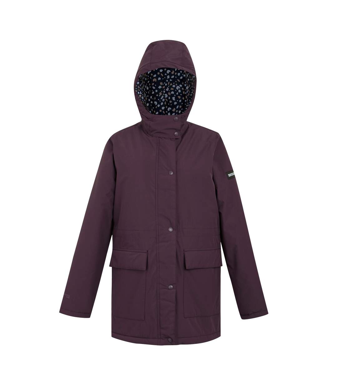 Veste Imperméable Mireya Femme Prune Foncé Regatta-2