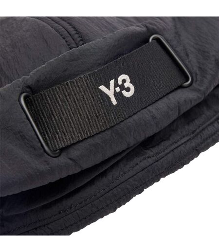 Bonnet Motif/style Rembourré Adulte Noir Y-3