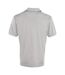Premier Mens Coolchecker Pique Short Sleeve Polo T-Shirt (Silver)