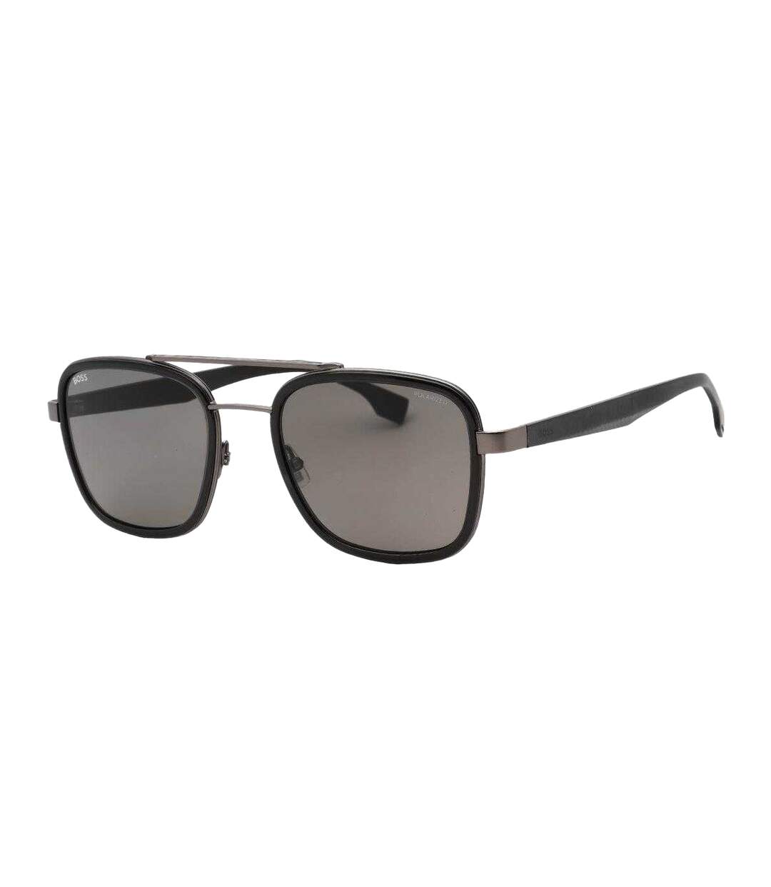 Lunettes De Soleil Motif/style Polarisé Homme Taille Unique Ruthénium Foncé Gris Hugo Boss-2