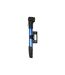 Pompe à Air Manuelle & Portable Vélo 28cm Noir-1