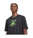 T-shirt Motif/style Géométrique Homme Noir Adidas-4