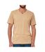 T-Shirt jaune moutarde homme kaporal saveh-1