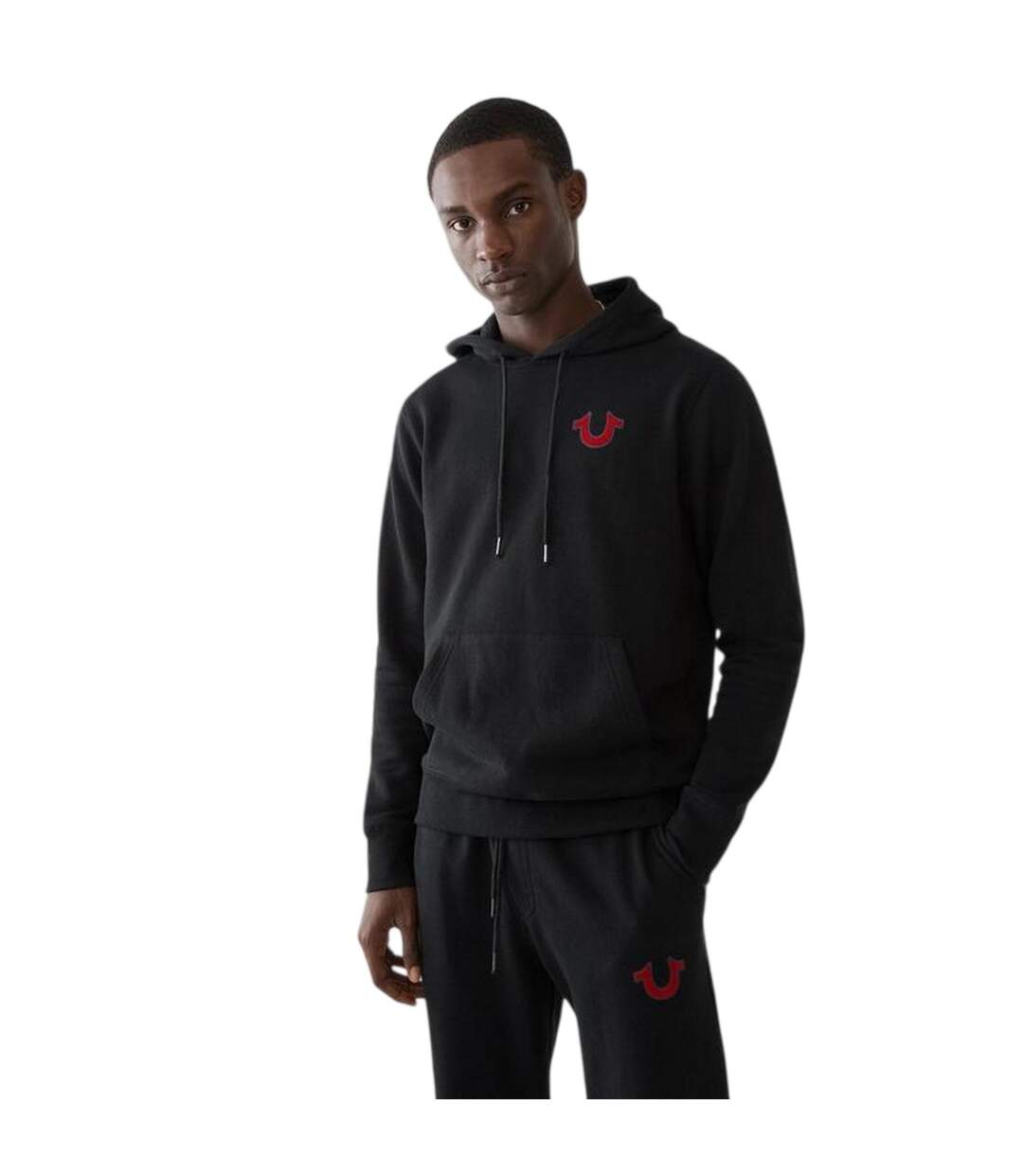 Sweat À Capuche Homme Noir True Religion-2