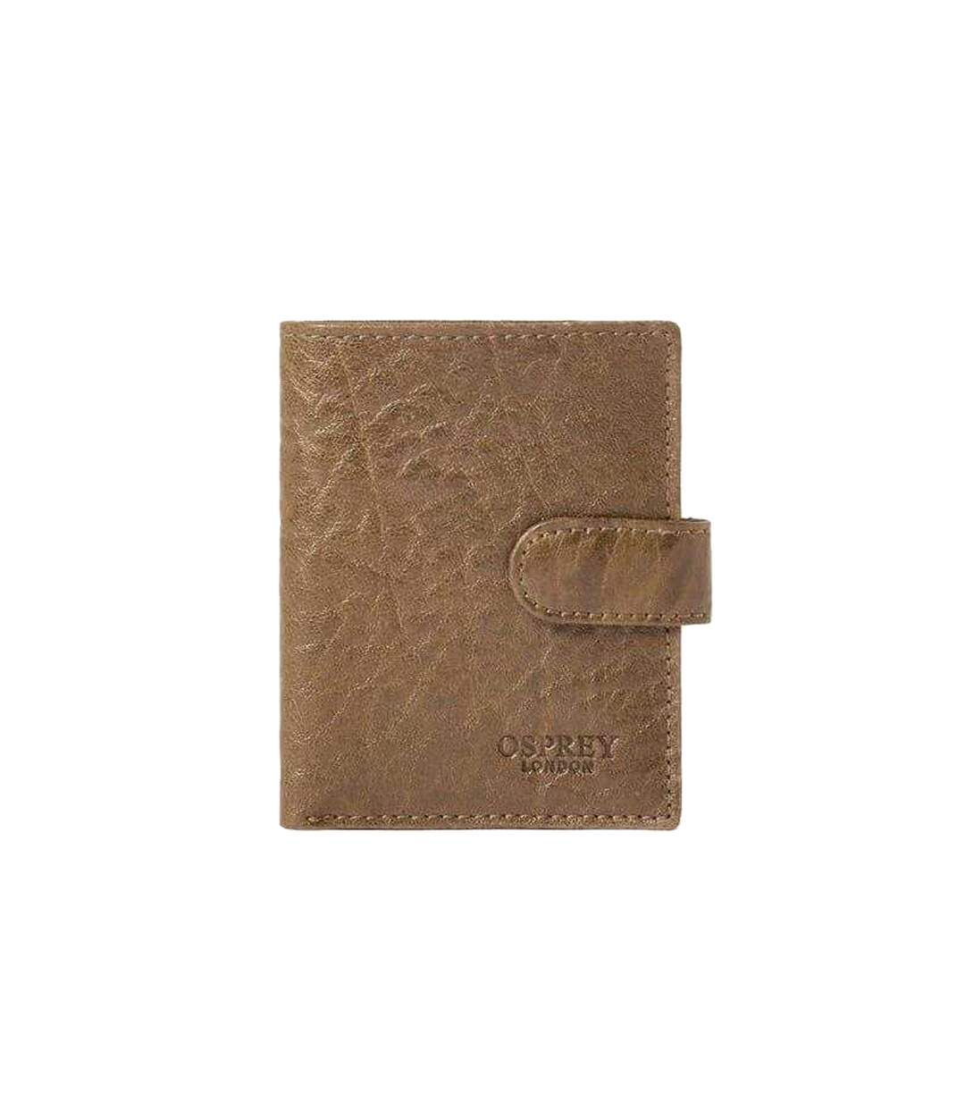 Pochette Avec Bouton-pression Voyage Motif/style En Relief Highland Taille Unique Cognac Osprey-1