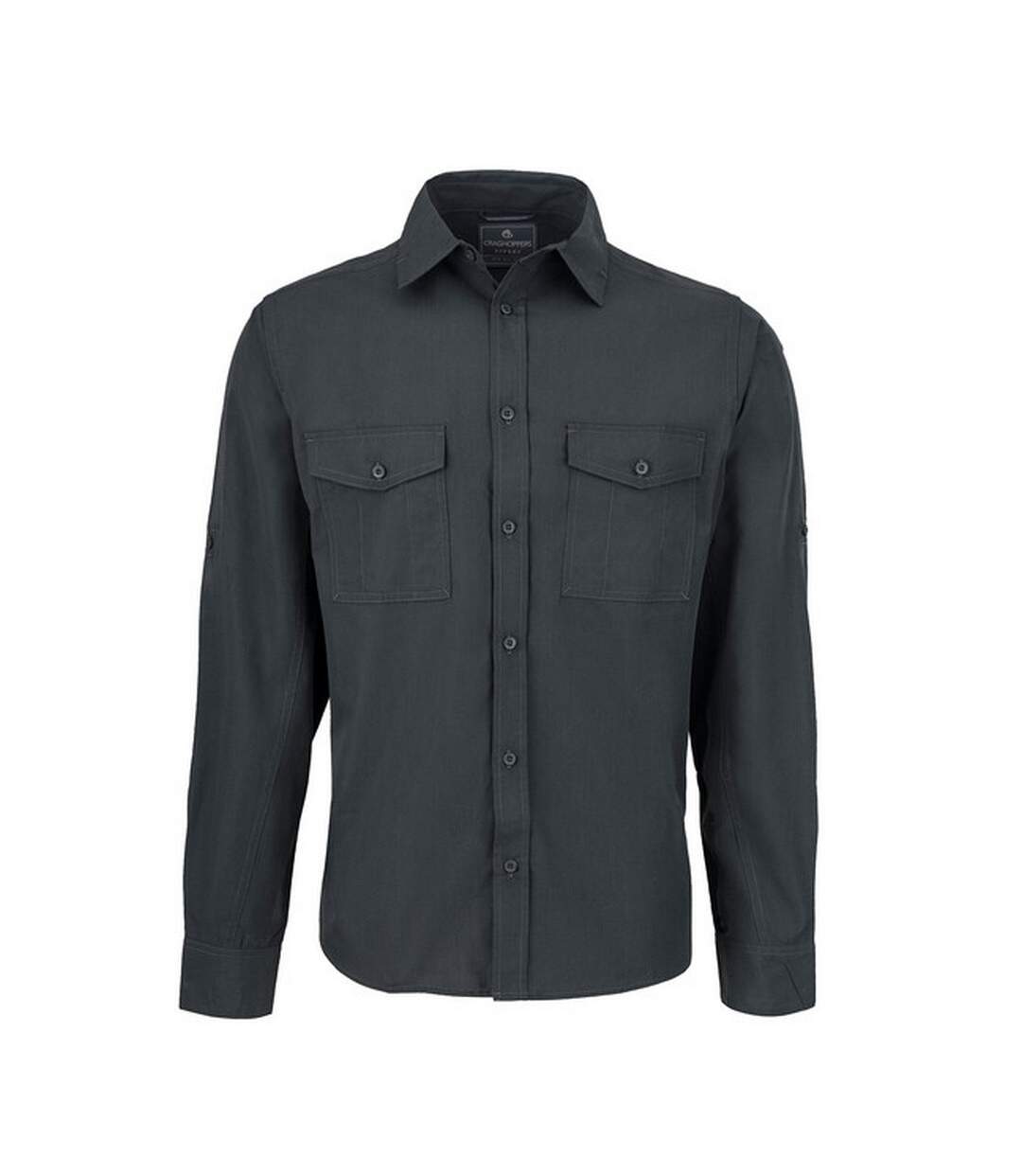 Mens Expert Kiwi Shirt Carbon Grey Craghoppers-1