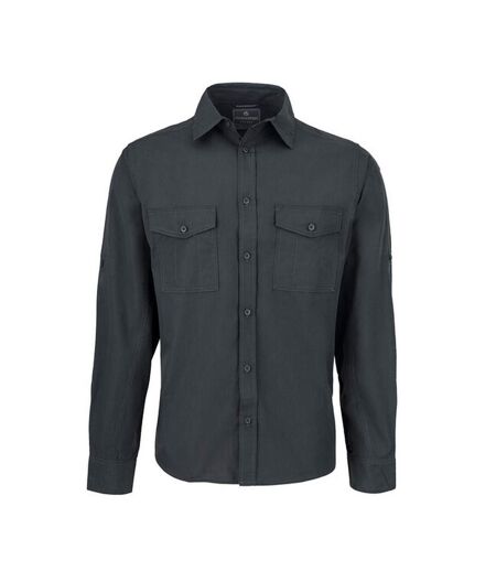 Mens Expert Kiwi Shirt Carbon Grey Craghoppers