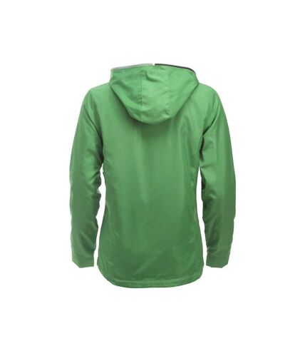 Clique Womens/Ladies Seabrook Hooded Jacket (Apple Green)