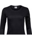 T-shirt Femme Noir Tee Jays-2