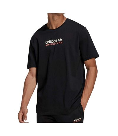 T-shirt Noir Homme Adidas Adv Mtn Spr