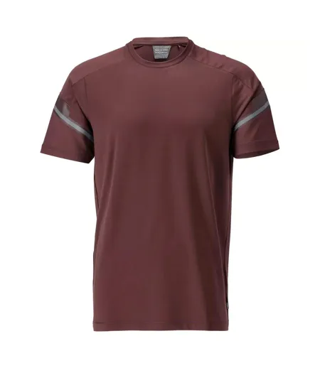 T-shirt Manches Courtes Customised Homme Bordeaux Mascot