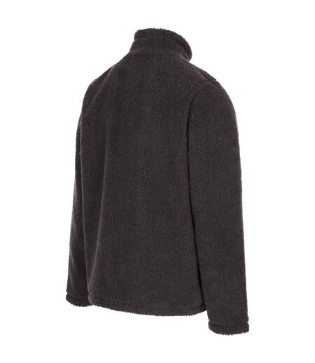 Mens Buck Fleece Jacket Dark Grey Trespass