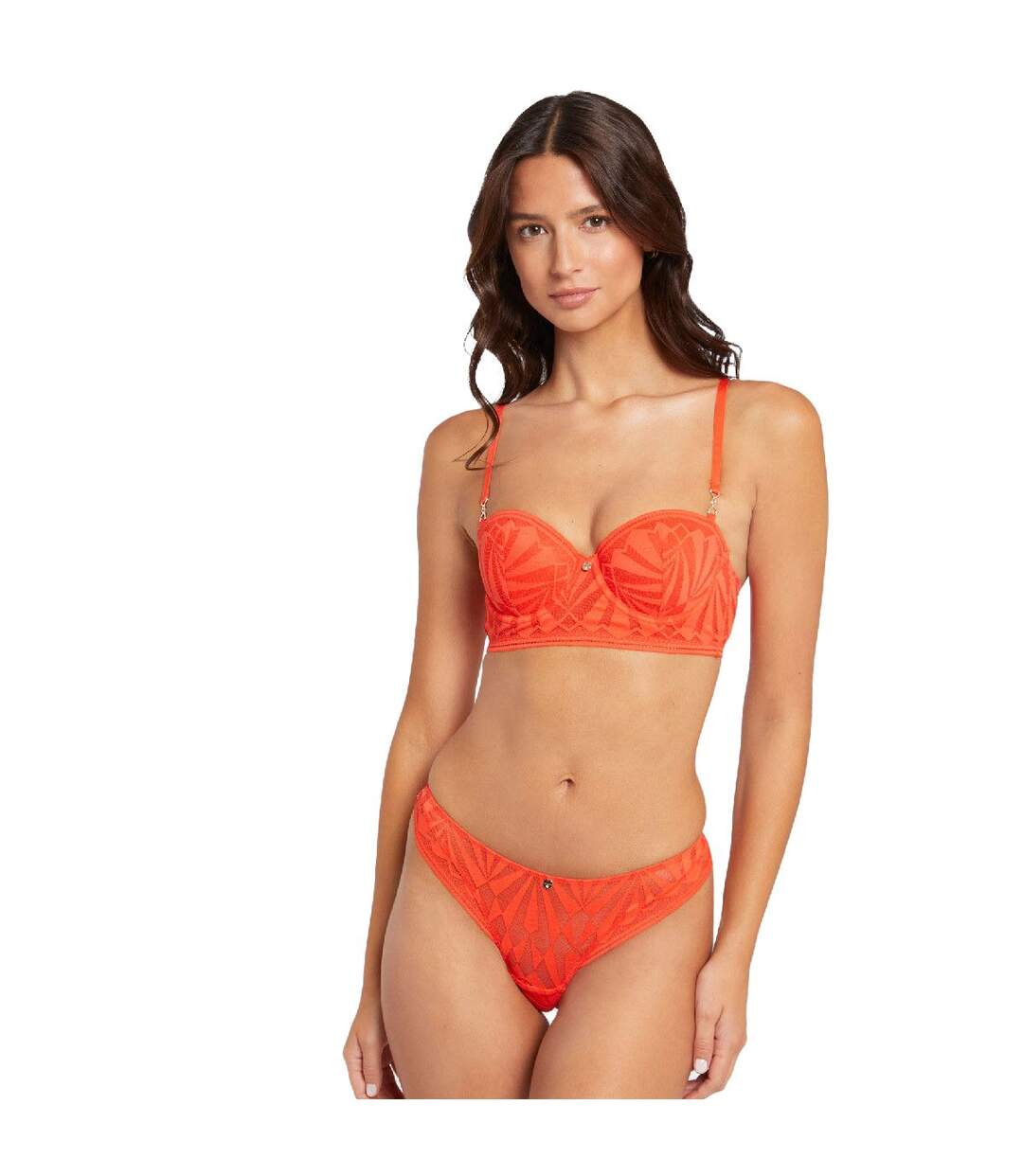 Tanga orange Salomé