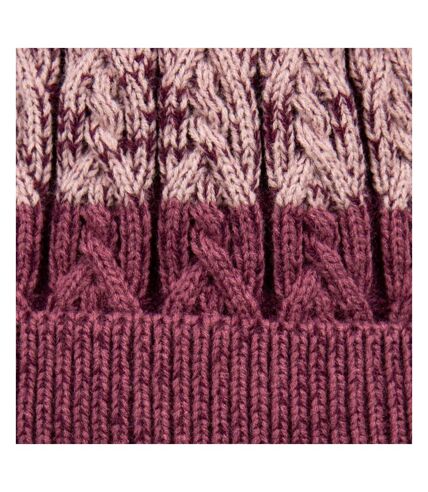 Trespass Womens/Ladies Zindy Knitted Beanie (Fig)