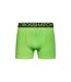 Boxers highlighter homme vert / rouge Duck and Cover