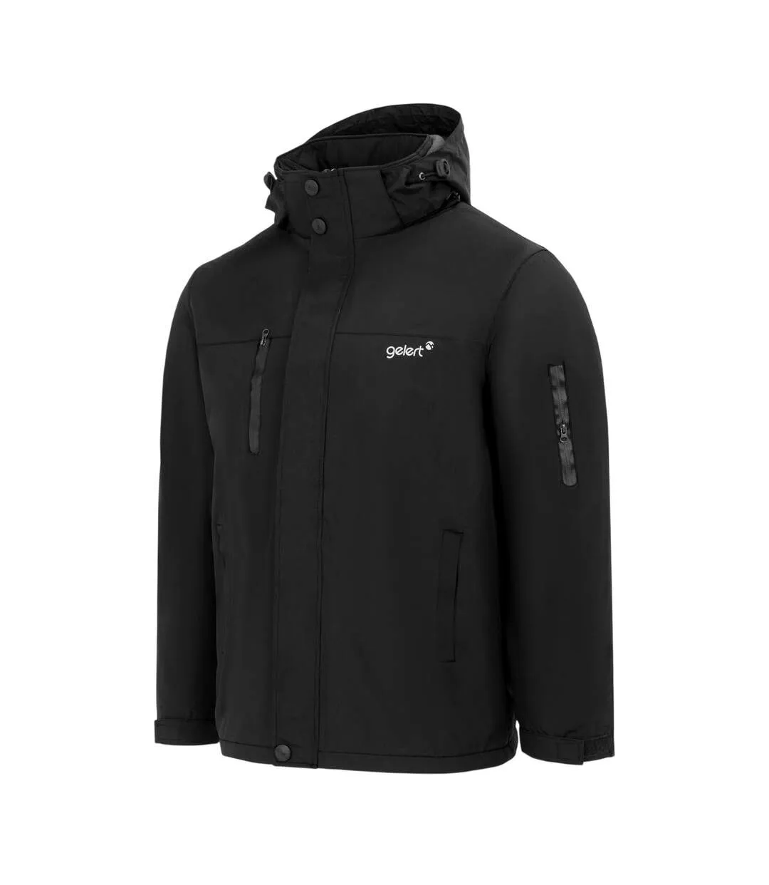 Parka Motif/style Uni Homme Noir Gelert-3