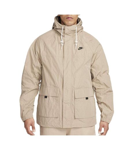 Veste Marron Homme Nike Club Bowline - L