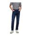 Mens Denim Straight Leg Jeans Dark Blue Boss-1