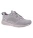 Womens/ladies Bobs Sport Squad Tough Talk Shoes Grey Skechers-1