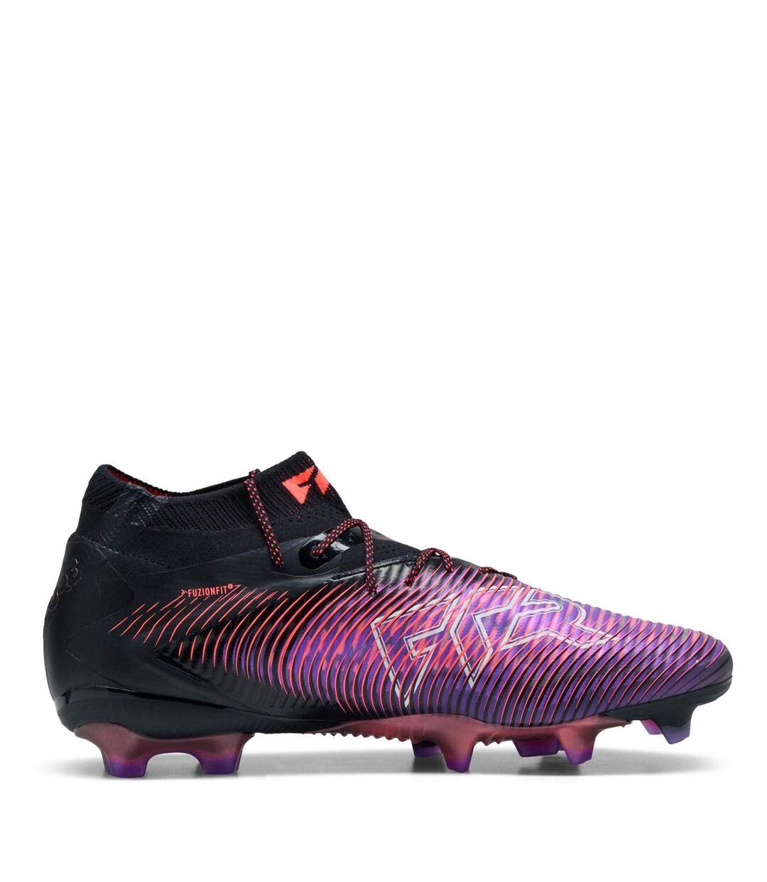 Unisex Adult Future 8 Ultimate Firm Ground Football Boots Black Purple Puma-4
